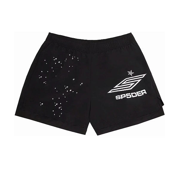 SP5DER - Bermuda Pro Double Layer "Preto" -NOVO-