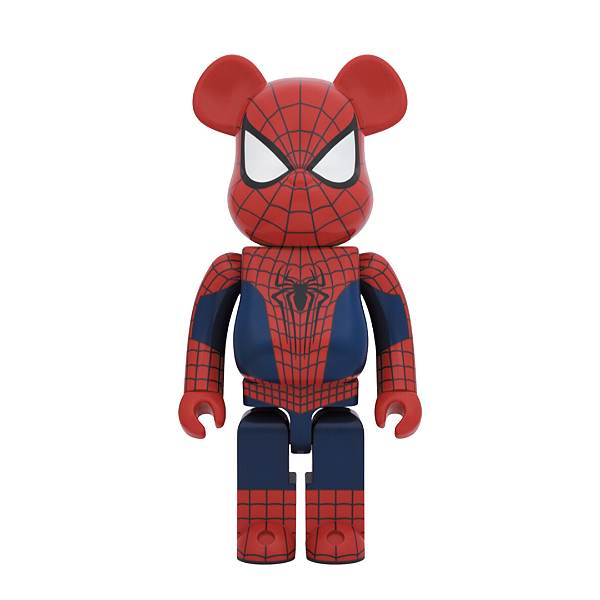 MEDICOM TOY - Boneco Bearbrick The Amazing Spider-Man 1000% "No Way Home" -NOVO-