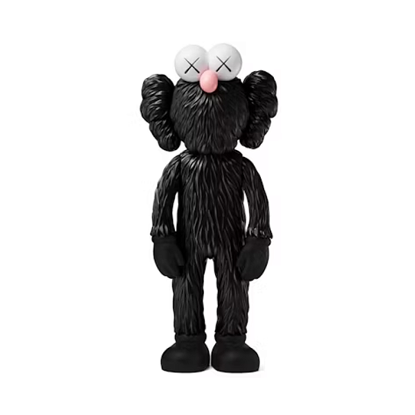 PRÉ VENDA - KAWS - Boneco BFF Open Edition Vinyl Figure "Black" -NOVO-