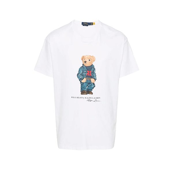 POLO RALPH LAUREN - Camiseta Polo Bear "Branco" -NOVO-