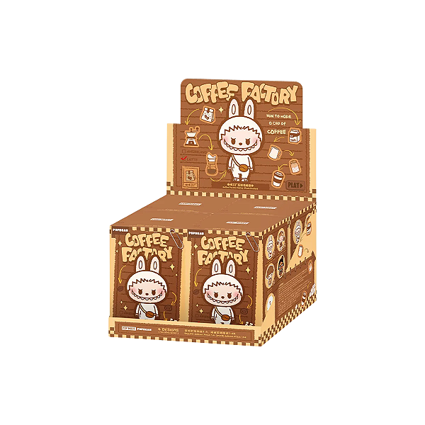 POP MART x POP BEAN - Coffee Factory Series Plush Pendant -UNIDADE-