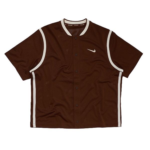 NIKE x TRAVIS SCOTT - Camisa NikeCourt Dri-Fit Slam Cactus Jack Shooting "Marrom" -NOVO-
