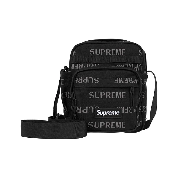 SUPREME - Bolsa Shoulder FW26 "Preto" -NOVO-