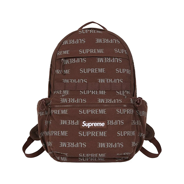 SUPREME - Mochila FW26 "Marrom" -NOVO-