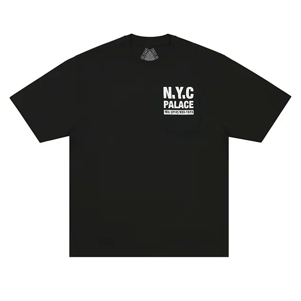 PALACE - Camiseta Shop Numbers "Preto" -NOVO-