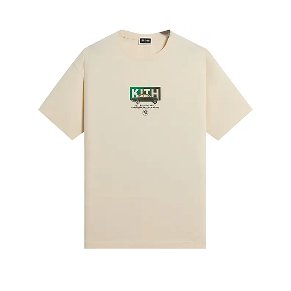 KITH x BMW - Camiseta 1602 "Creme" -NOVO-