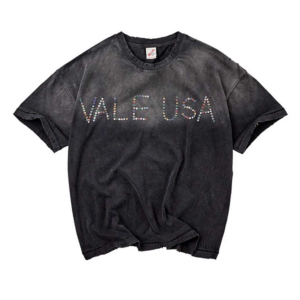 VALE LIVES FOREVER - Camiseta DIY USA "Preto" -NOVO-
