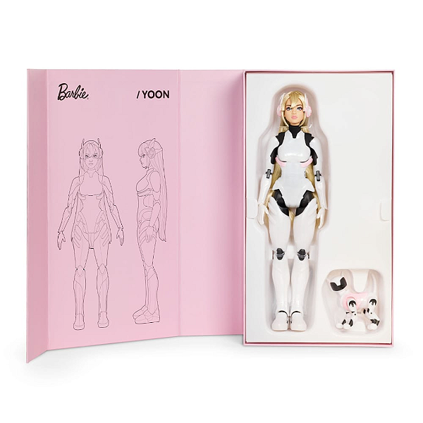 MATTEL CREATIONS - Boneca Barbie Signatura x Yoon Ahn "Rosa" -NOVO-