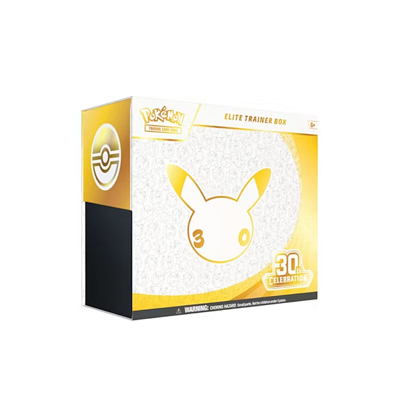 PRÉ VENDA - Pokémon Mega Evolution 2026 - "30th Celebration" Elite Trainer Box -NOVO-