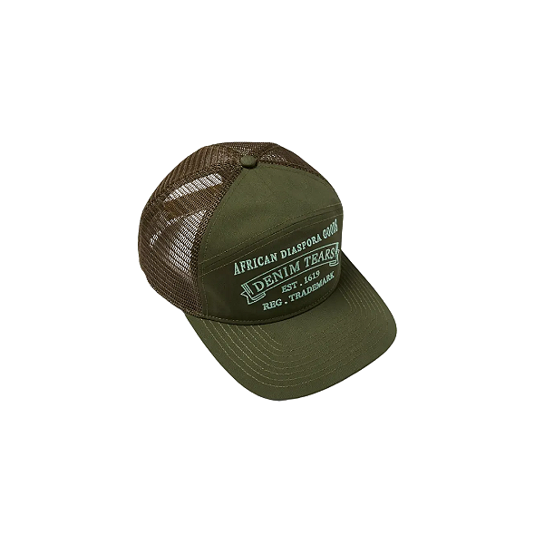 DENIM TEARS - Boné Libertas Patch Ranger "Olive" -NOVO-