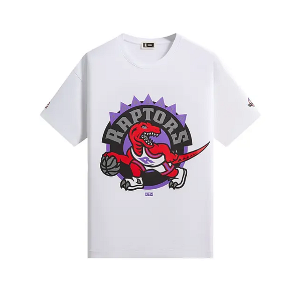 KITH x NBA - Camiseta All-Star Toronto Raptors Vintage "Branco" -NOVO-