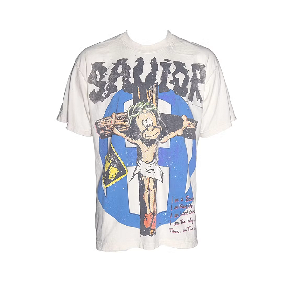 HELLSTAR - Camiseta Sedtionary Savior "Creme" -NOVO-