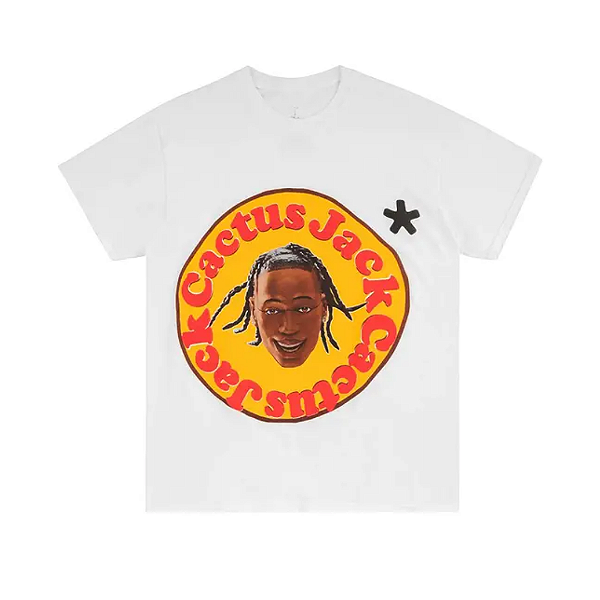 TRAVIS SCOTT x CPFM - Camiseta 60 Seconds "Branco" -NOVO-