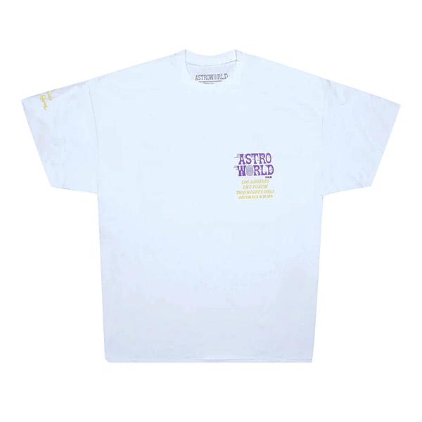 TRAVIS SCOTT - Camiseta Astroworld LA "Branco" -NOVO-