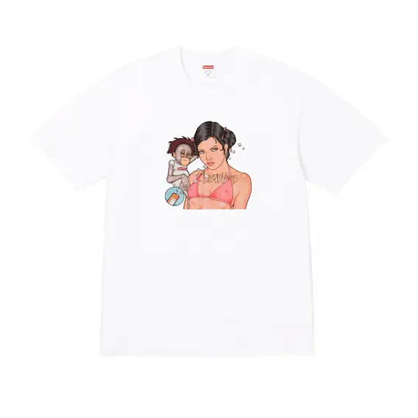 SUPREME - Camiseta Angel "Branco" -NOVO-