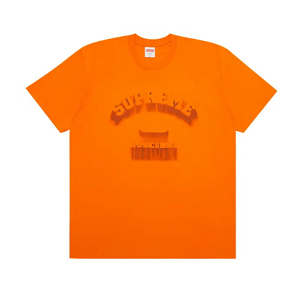 SUPREME - Camiseta Shadow "Laranja" -NOVO-