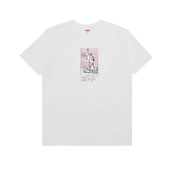 SUPREME - Camiseta Liberty "Branco" -NOVO-