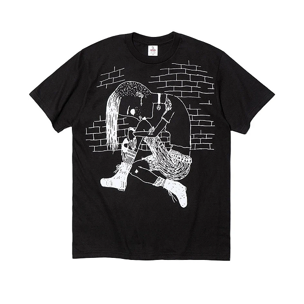 SUPREME x YOHJI YAMAMOTO - Camiseta Thinker "Preto" -NOVO-