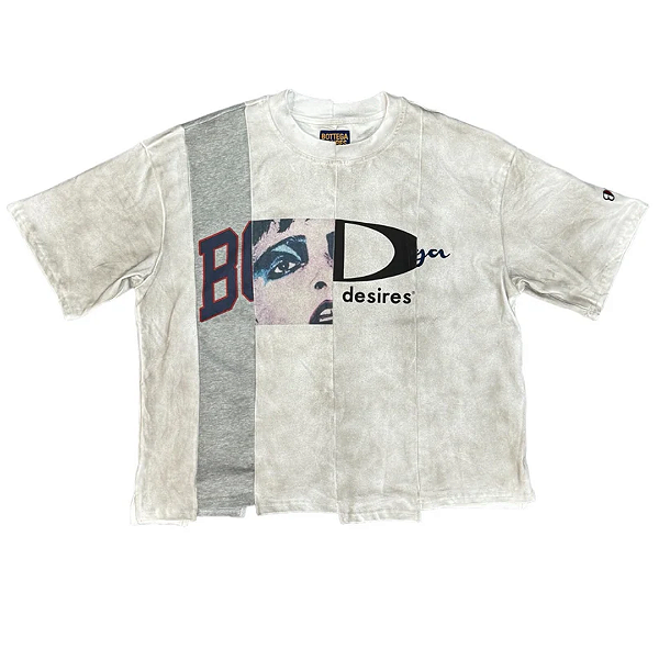 BOTTEGA DESIRES - Camiseta Ramsom "Branco" -NOVO-