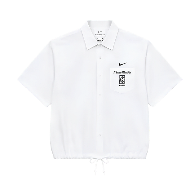 NIKE x PEACEMINUSONE - Camisa Korea Club Venice "Branco" -NOVO-