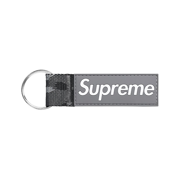 SUPREME - Chaveiro Webbing "Snow Camo" -NOVO-