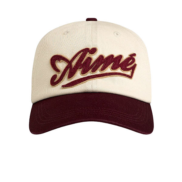 AIMÉ LEON DORE - Boné Cycling Logo "Creme/Vinho" -NOVO-