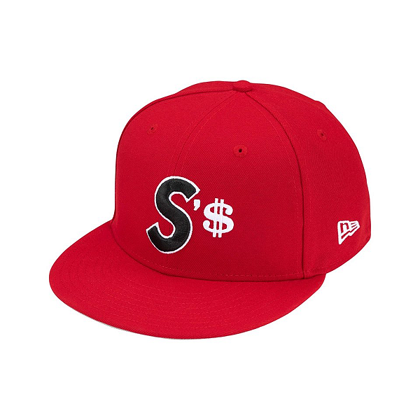 SUPREME x NEW ERA - Boné Money S Logo "Vermelho" -NOVO-