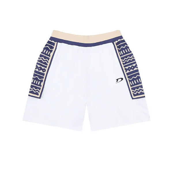 DENIM TEARS - Bermuda Game "Branco" -NOVO-