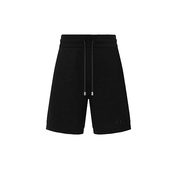 AMIRI - Bermuda Crochet Mesh "Preto" -NOVO-