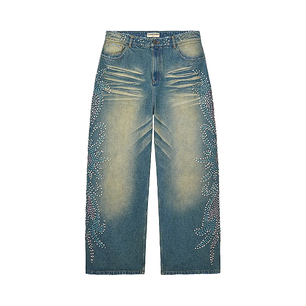 VALE LIVES FOREVER - Calça Tsunami "Azul" -NOVO-