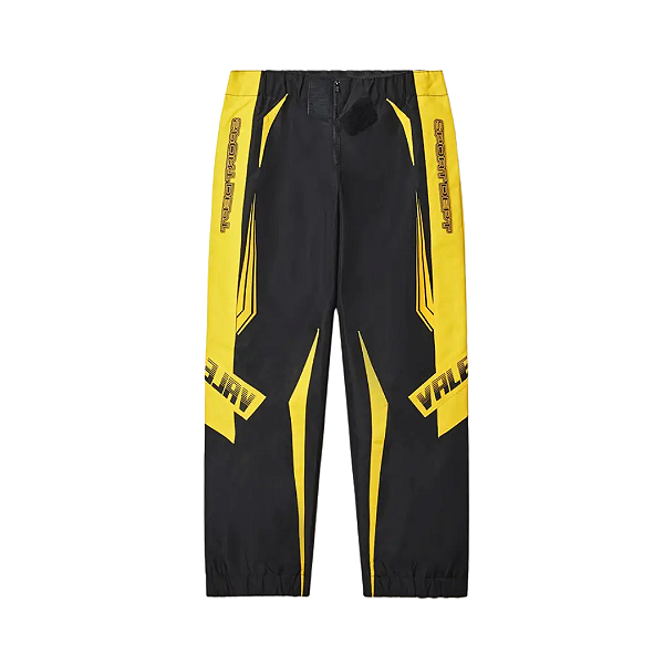 VALE LIVES FOREVER - Calça Bruce Lee "Preto/Amarelo" -NOVO-