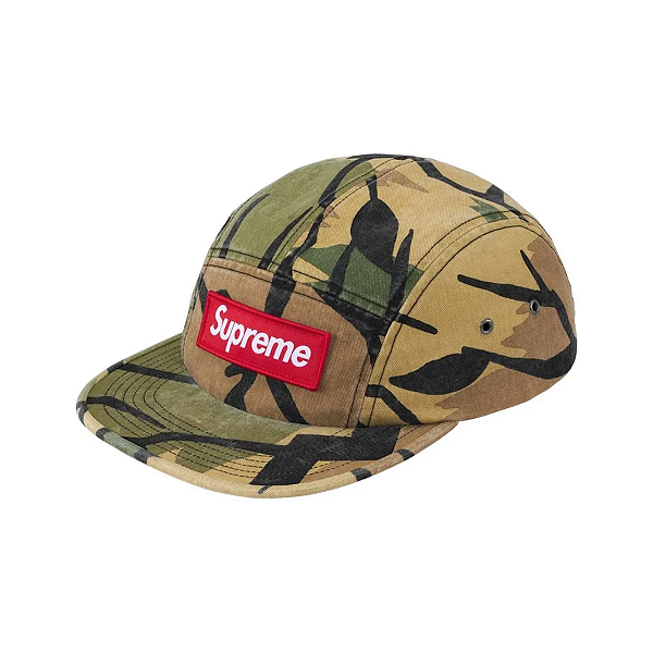 SUPREME - Boné Military Camp FW26 "Verde Camo" -NOVO-