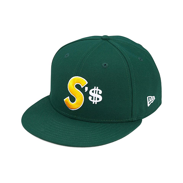 SUPREME x NEW ERA - Boné Money S Logo "Verde" -NOVO-