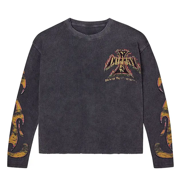 VALE LIVES FOREVER - Camiseta Manga Longa Reborn Thermal "Preto" -NOVO-