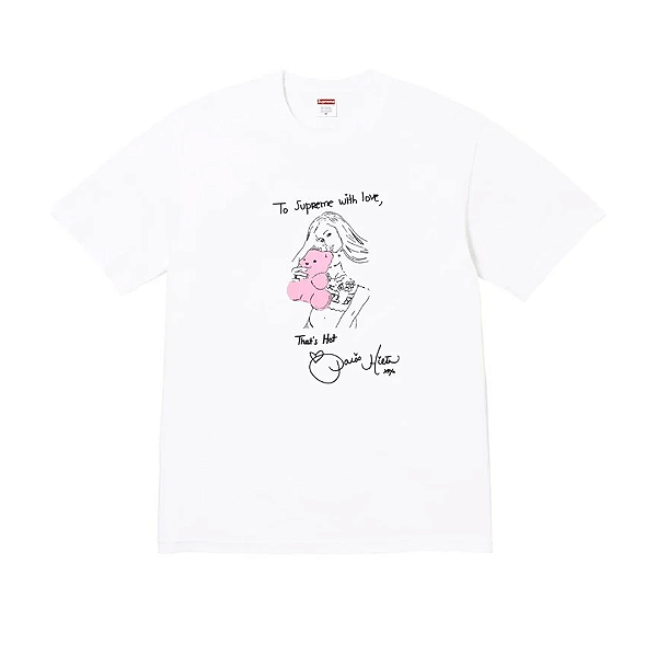 SUPREME - Camiseta Paris FW26 "Branco" -NOVO-