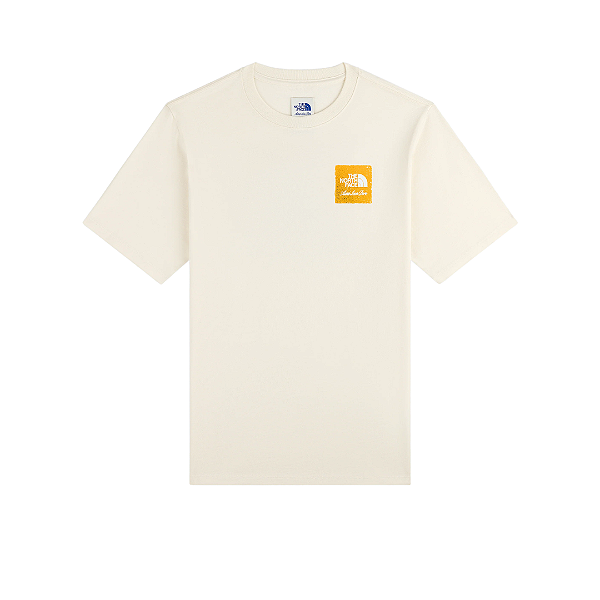AIMÉ LEON DORE x THE NORTH FACE - Camiseta Logo "Creme" -NOVO-