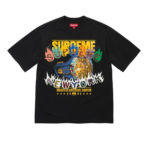 SUPREME - Camiseta Undisputed "Preto" -NOVO-