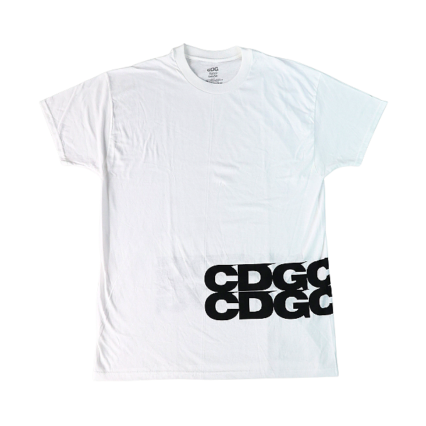 COMME DES GARÇONS x HANES - Camiseta "Branco" -NOVO-