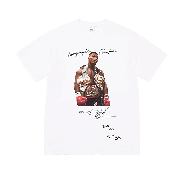 SUPREME x MARTINE ROSE - Camiseta Champion FW26 "Branco" -NOVO-