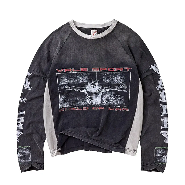 VALE LIVES FOREVER - Camiseta Manga Longa Holy Spirit "Preto" -NOVO-