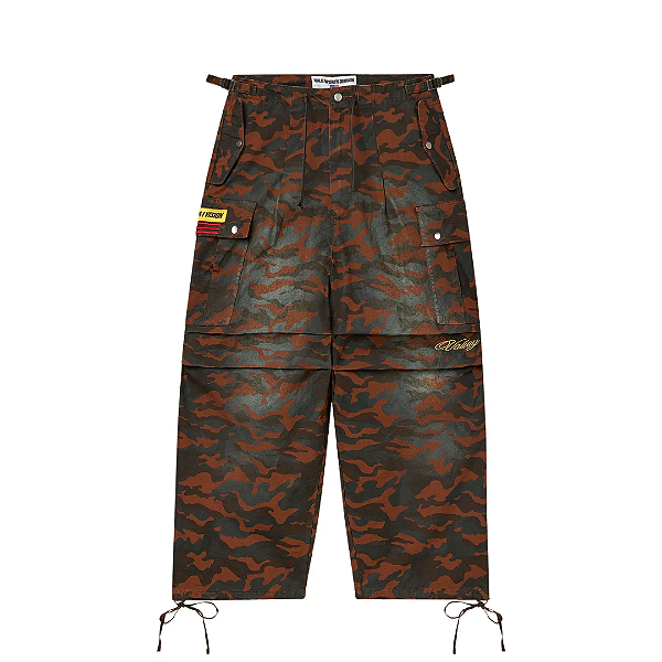 VALE LIVES FOREVER - Calça Tiger Camo "Marrom/Preto" -NOVO-