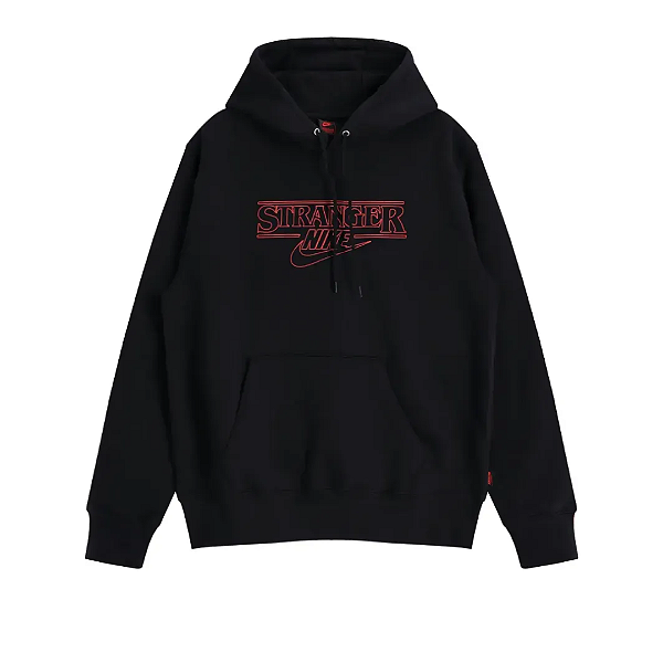 NIKE x STRANGER THINGS - Moletom NRG Club "Preto" -NOVO-