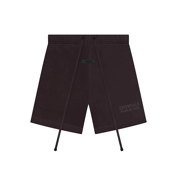 FEAR OF GOD - Bermuda De Moletom Essentials "Plum" -NOVO-
