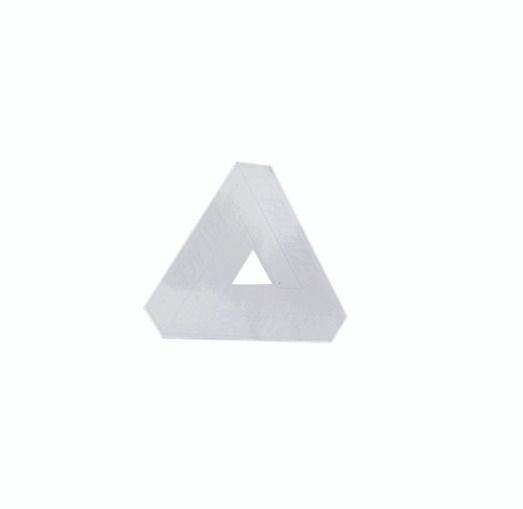 PALACE - Adesivo Logo "Branco" -NOVO-