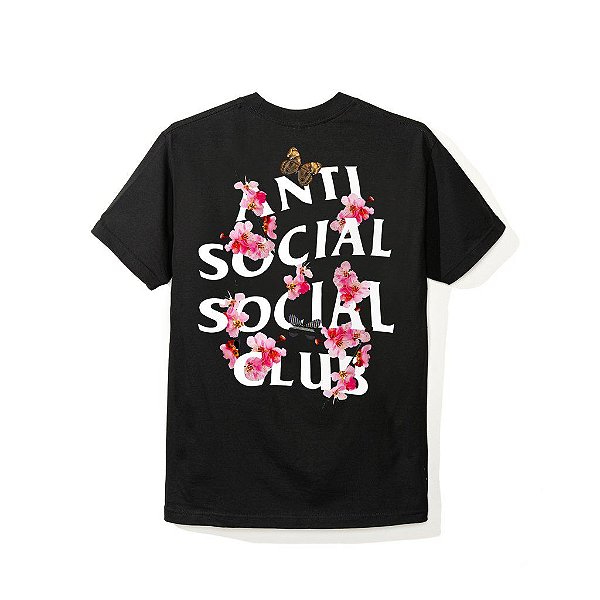 ANTI SOCIAL SOCIAL CLUB - Camiseta Kkoch "Preto" -NOVO-