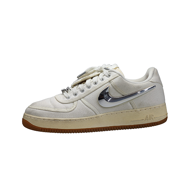 NIKE x TRAVIS SCOTT - Air Force 1 Low "Sail"  -USADO-