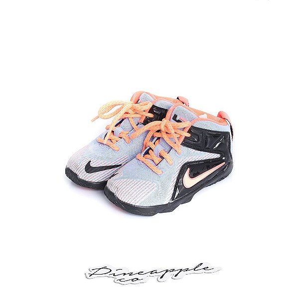 NIKE - Lebron 12 "Easter" (Infantil) -USADO-