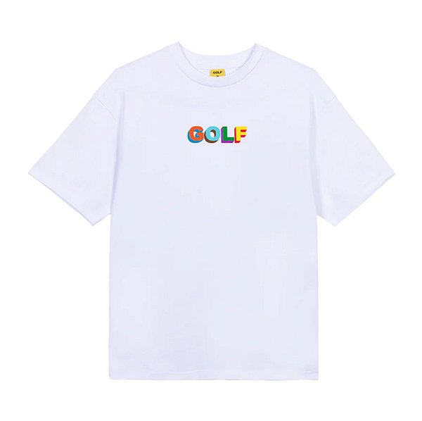 GOLF WANG - Camiseta Multi 3D Logo "Branco" -NOVO-
