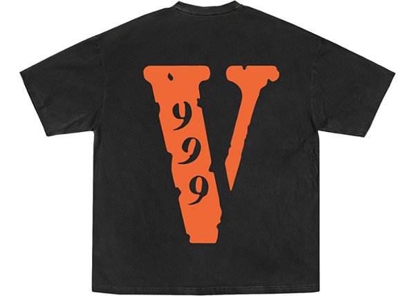 VLONE x JUICE WRLD - Camiseta 999 "Preto" -NOVO-