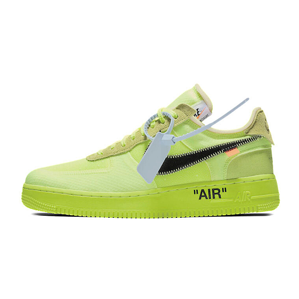 NIKE x OFF-WHITE - Air Force 1 Low "Volt" -NOVO-